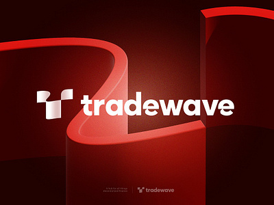 Tradewave Logo Design branding graphic design illustration logo typography