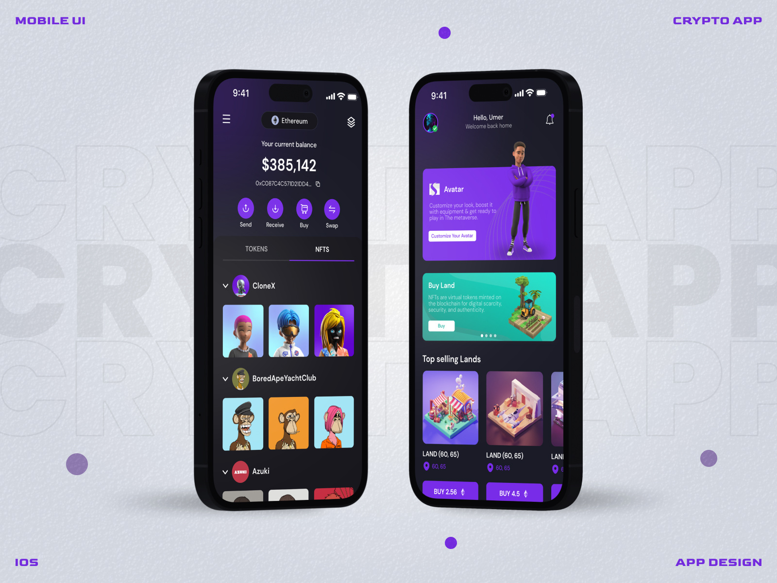 Example of Mobile App UI/UX Design (Ios/Android)