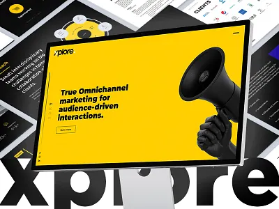 Xplore animation branding daily ui design minimal strategy ui ux vector web web design webdesign website design