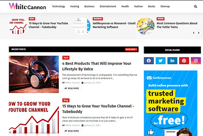 White Cannon marketing white cannon