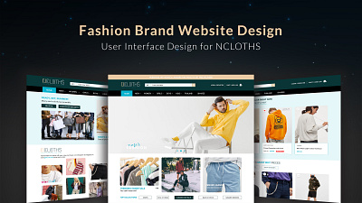 Clothing Fashion Web UI Design | Nasir Ahmed NurNabi 3d animation branding clothing web clothing web ui facebook cover graphic design instagram post logo motion graphics ui uiux user experience user interface ux web user experience web user interface website design website ui website ui design