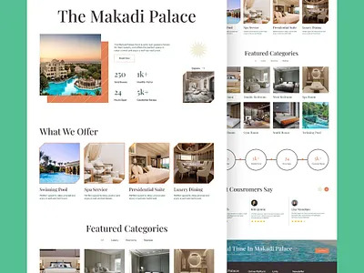 Hotel Website Design beach home page hotel hotel website landing page luxury luxury hotel minimal resort ui ui design ideas ui trends uiux designer user experience design user interface design ux web designer web ui template website design