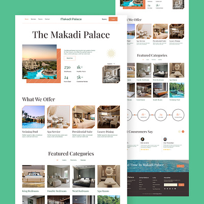 Hotel Website Design beach home page hotel hotel website landing page luxury luxury hotel minimal resort ui ui design ideas ui trends uiux designer user experience design user interface design ux web designer web ui template website design