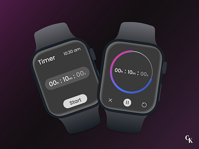 Daily UI 014 - Countdown Timer countdown timmer dailyui dailyui day 01 timmer ui ux watch timer design watch timmer