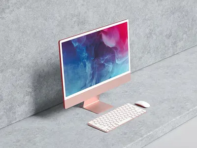 iMac Mockup adobe photoshop design mockup mockups photoshop psd psd template