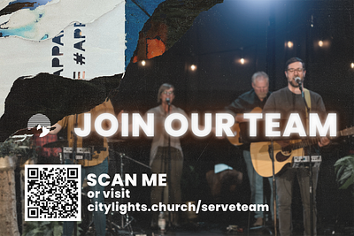 Serve Team Graphic design graphic design nonprofit stage design