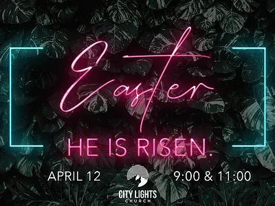 Easter Social Media design graphic design nonprofit social media