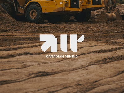 AIP Canadian Mining - Logotype Design branding design graphic design layout logo mining