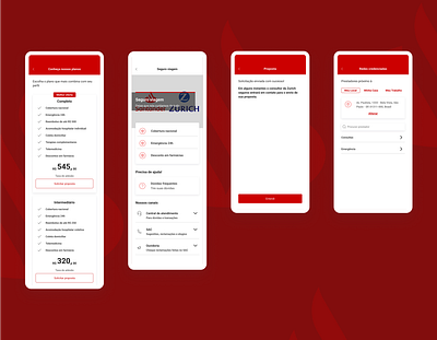 Hackathon - Santander app branding design ui ux