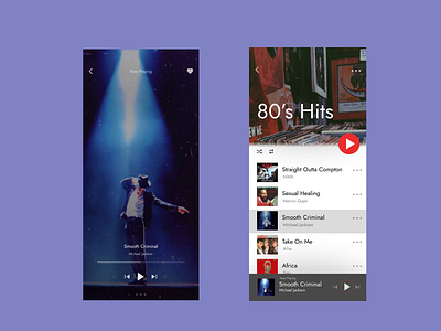 UI Music Player