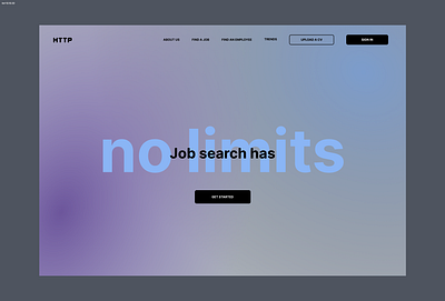 job search website ; branding design figma ui ux web design website