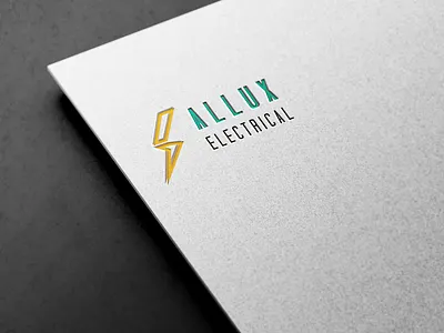 ALLUX branding clean design graphic design logo logo design modern