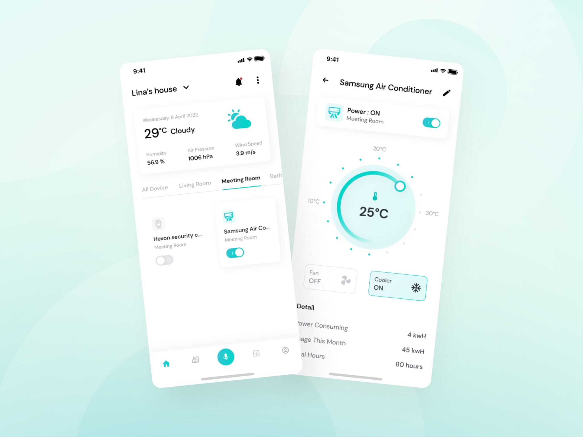 Example of Modern Mobile App UI/UX Design