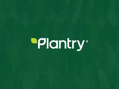 Winning Desing for Plantry, a plant based food company. branding clean design graphic design logo minimalist modern