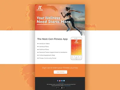 Emailer branding design dribbble emailer graphic design