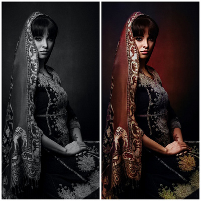 Photo Restoration Demo #2 "Vintage model color restoration" tarih