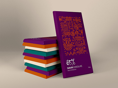 SAKARI chocolate packaging design! adobe illustrator branding chocolate chocolate packaging creative studio design graphic design illustration packaging packaging design