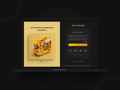 Jira Redesigned with a Dark Theme agile project ui agile tool redesign color scheme experiment dark mode ui dark theme concept dark theme design dark ui inspiration jira alternative design jira concept jira redesign jira tool concept kanban board design modern tool design productivity app design project management tool task management app task tracker ui uiux redesign workflow management yellow theme ui