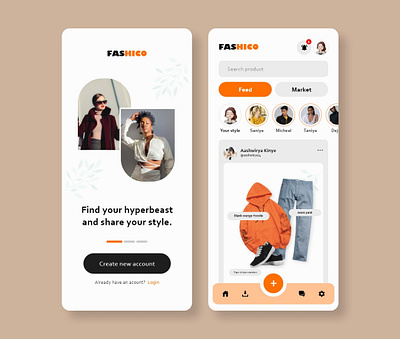 Fashion Marketplace App UI design 3d adobe animation app branding design fashion marketplace figma graphic design illustration logo mobile app motion graphics typography ui uidesign uiux ux vector xd