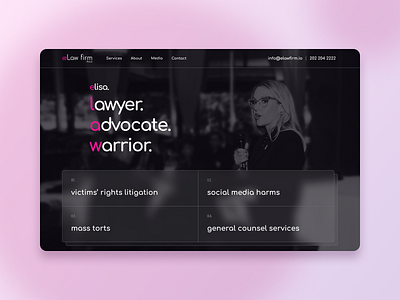 Law counsel website page clean design elaw figma landing law law firm minimal personal website responsive ui ux web webflow website website design