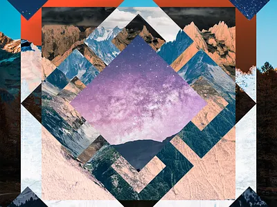 Digital Art: Sierra abstract abstract art abstractart adobe adobe photoshop adobephotoshop art design digital digital art digitalart geometric graphic graphic design graphicdesign graphics mountains nature photoshop photoshop cc