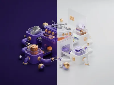 3D Crypto Blockchain 3d 3dbitcoin 3dblender 3dcrypto 3dethereum 3deuro bitcoin blender crypto design ethereum euro graphic design illustration minimal minimal3d