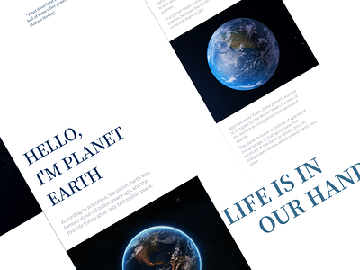 Longrid about the earth concept design design concept interface longrid ui ux uxui desingn