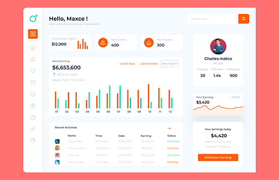 property dashboard dashboard dashboard design dashboard ui proparty proparty dashboard real estate web website