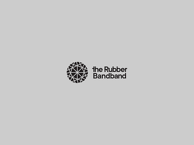 the Rubber Banband animation branding design graphic design logo logotype minimal motion graphics simple type typography