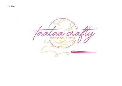 Logo design | Rebranding Hand Knitting logo