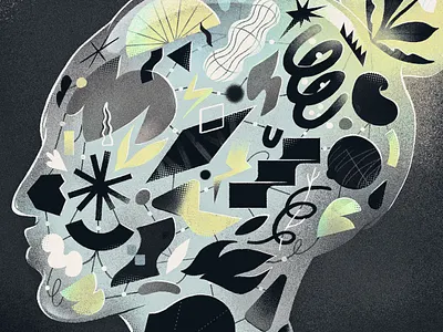 ⚡ art direction cover creative drawing face graphic design human ideas illus illustration insight magazine print science vector