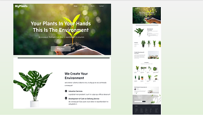 MyPlants branding ui