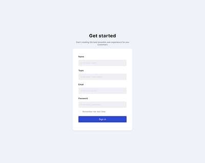 ProjectHub - Signup UI || SIH graphic design ui