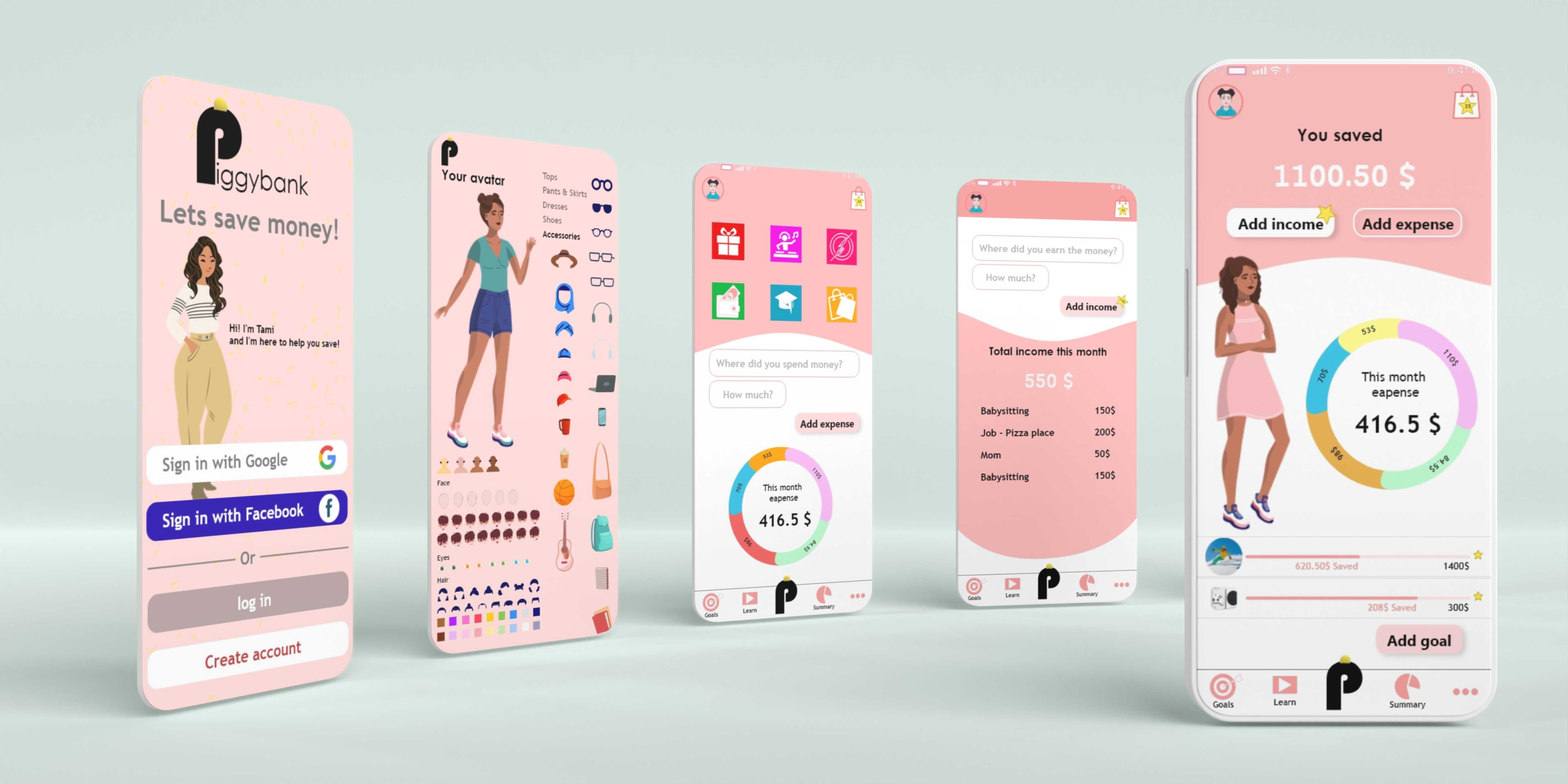 Piggybank app