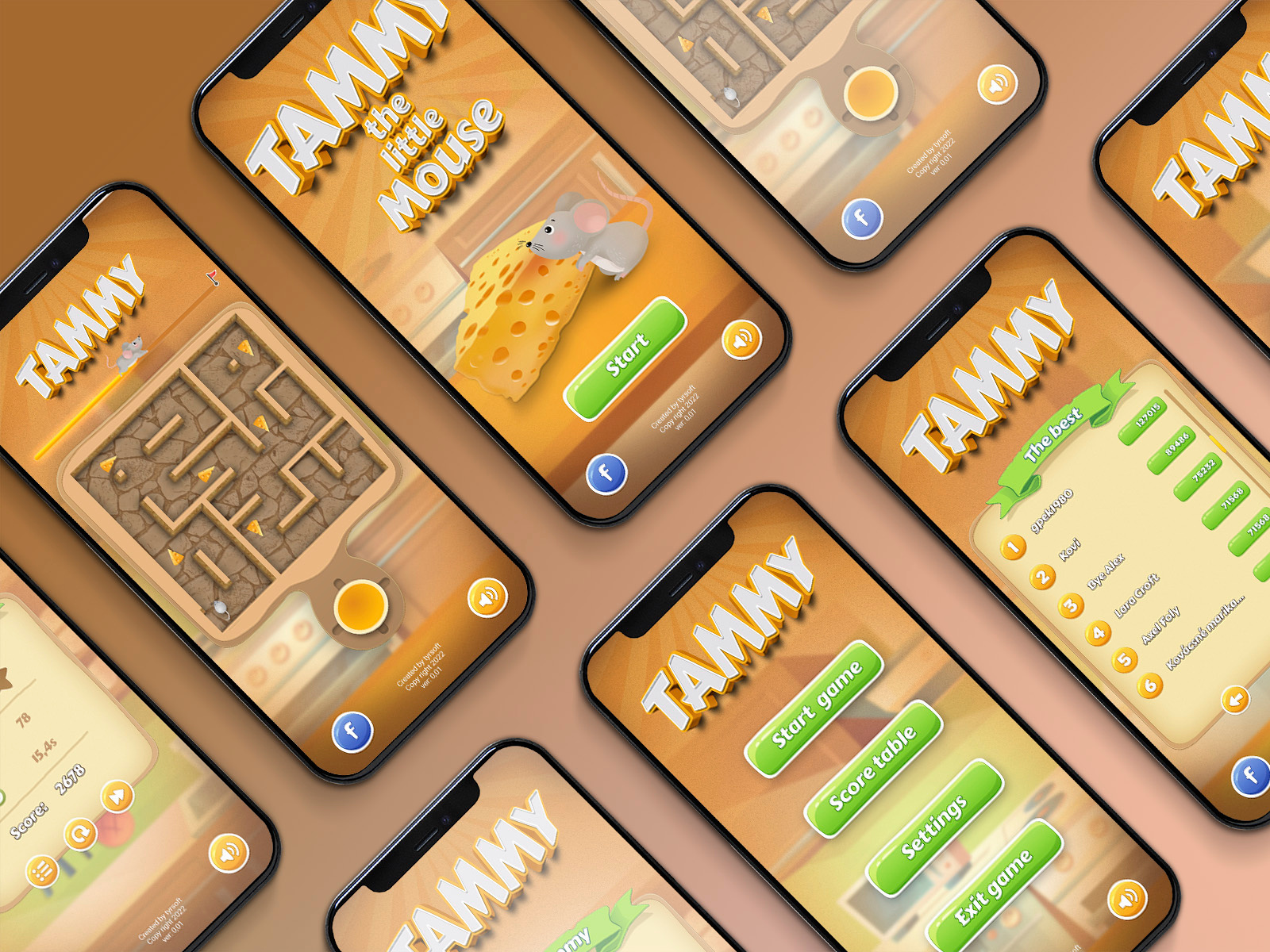 Example of Mobile game ui