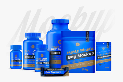 Sports Nutrition Poster Mockup bcca bodybuilding coffee design food gym illustration jar logo mock up mockup nutrition package packaging protein psd sport template vitamin whey