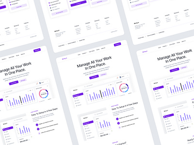 Daily UI - SaaS Landing Page ui user interface ux