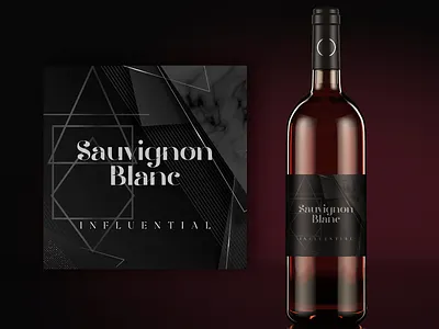 Wine bottle label design 3d design etiqueta graphic design label packing