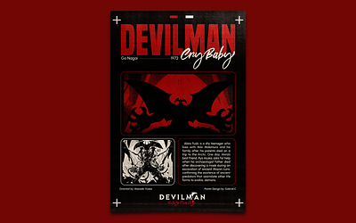 DEVILMAN CRYBABY - SEINEN Poster Design design graphic design poster poster design