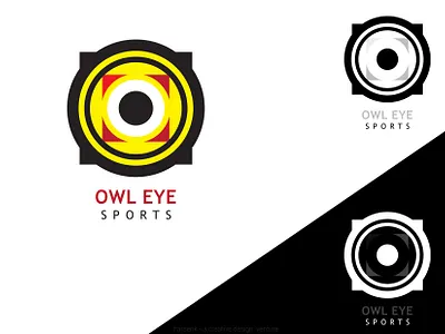 logo branding design graphic design harsenk design harsenk logos illustration logo logo design owl eye sports logo