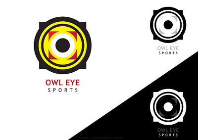 logo branding design graphic design harsenk design harsenk logos illustration logo logo design owl eye sports logo