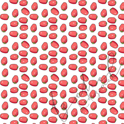 tomato pattern graphic design illustration pattern red tomato vector