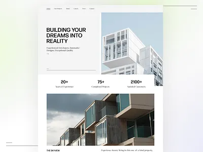 Landing Page Template | UI Design interfacedesign responsivewebdesign ui uidesign ux webdesign webdesigner website
