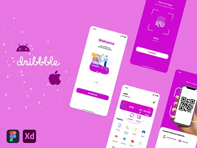 E-wallet Design with Figma app e wallet ui wallet