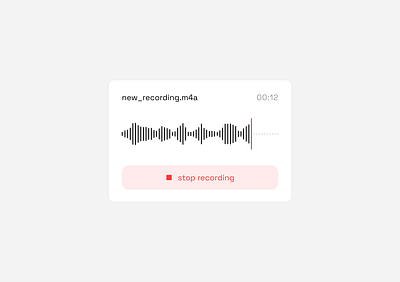 Voice recording widget audio recorder music app recording voice message voice recording