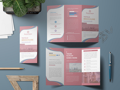 Corporate Business Tri-fold Design bi fold branding brochures design flyer graphic design illustration image retouch logo photo edit poster design tri fold design vector