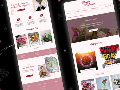 Flower Bouquets android app application bookey bouquets branding design development flowers gifts graphic design ios logo mobile online ui ux valantine web website