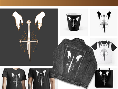 Narsil Merchandise design graphic design illustration vector vector illustration