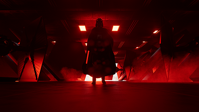StarWars. 3d animation motion graphics