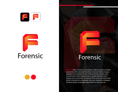 Forensic Logo| Text Logo| Modern Logo| Letter Logo| branding business logo design logo maker minimalist logo modern logo
